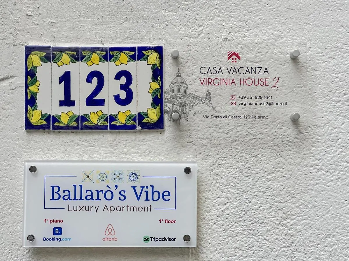 Ballaro'S Vibe Palermo Lägenhet